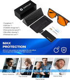 ANYLUV Blue Light Glasses Men, Relieve Eyestrain and Eye Protection, Al-Mg - Image 7