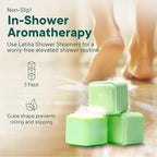 Latika Breathe & Release Aromatherapy Shower Steamer - Image 2