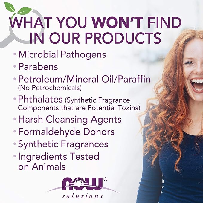 NOW Solutions, Tranquil Rose Massage Oil, Body Moisturizer - Image 7