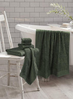 GLAMBURG 100% Cotton Ultra Soft 6 Pack Towel Set, Contains 2 Bath Towels 28x55 - Image 3