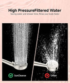 SunCleanse Filtered Shower Head - Image 8