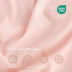 Pink King Sheet Set 4 Piece, Soft Breathable Cooling Microfiber Bed Sheets - Image 5