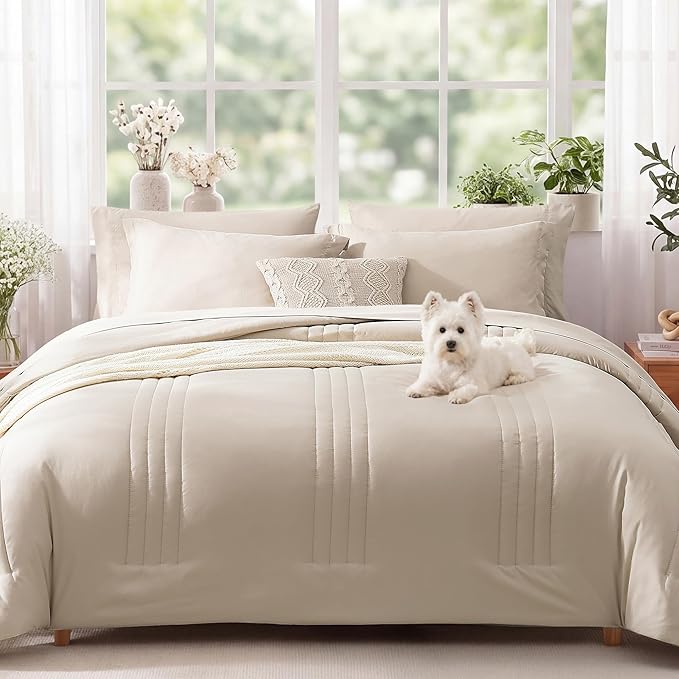 Monbix Super King Plus Size Comforter Set by Monbix