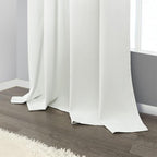 Pitalk Bedroom Blackout Curtains 63 Inches Long 2 Panel Thermal Curtain - Image 8
