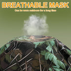 SATINIOR Summer Camo Neck Gaiter UV Protection Cooling Face Mask Sun Hood - Image 3