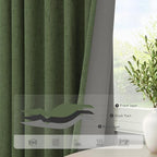 Christmas Green Blackout Curtains - Image 5