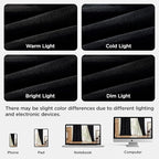 Joydeco Black 100% Blackout Curtains 120 Inch 2 Panels, Luxury Thermal - Image 8