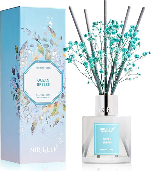 Airkeep Reed Diffuser Set, 3.38 fl oz by Airkeep