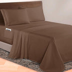 Elegant Comfort Luxurious 1500 Premium Hotel Quality Microfiber 4-Piece Sheet by ELEGANTCOMFORT