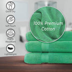 KAHAF COLLECTION 100% Cotton Bath Towels, 24x48 Pack of 6 Towels, Quick Dry - Image 4