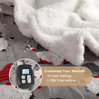 LaffyLo Electric Heated Blanket Full Size 72 x 84, Fast Heating Blanket - Image 3
