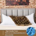 Luxury Shaggy Faux Fur Body Pillow, Fluffy Bed Pillow - Image 4
