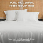 Pillow Cases King Size Set of 2 Pillowcases 100% Viscose from Bamboo Cooling - Image 2