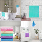 UJFQBH 5 Pieces African Bath Sponge African Net Long Net Bath Sponge - Image 6