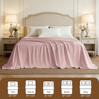 HBHLFZ King Flat Sheets Only 2 Pack - Image 3