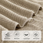 8 Piece Bath Towel Set-2 Oversized Bath Sheets, 2 Hand Towels, 4 - Image 9
