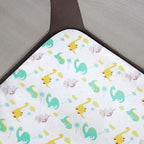 Pack and Play Sheets, 2 Pack Mini Crib Sheets, Stretchy Playard Fitted Sheet - Image 3