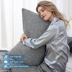 CHOSHOME Cooling Pillow Cases Zipper Pillow Covers Q-Max > 0.45 Zippered - Image 5