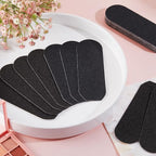 Flutesan 80 Pcs Stainless Steel Foot File Refills 180 Grit Replacement Pads - Image 6