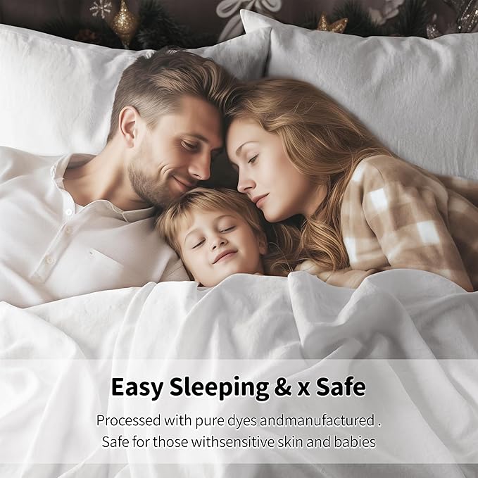 LBRO2M 100% Pure Linen Sheet Set Deep Pocket Up to 16" Bed Sheets Sets - Image 8