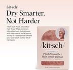 Kitsch Plush Microfiber Hair Towel Wrap - Image 2