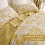 WONGS BEDDING Botanical Quilt Set King Size - Image 4