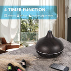 SACATR 550ml Oil Diffuser with 30x5 mL Essential Oils, Ultrasonic Technology - Image 5