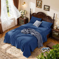 LBRO2M 1000 Thread Count 100% Cotton Sheets Set, Queen Size Bed Sheet 4 Piece by LBRO2MBedding