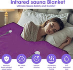 Natural Jade and Tourmaline Heat Far Infrared Sauna Blanket - Image 5