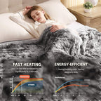 Homemate Electric Heated Blanket Queen Size - Image 4