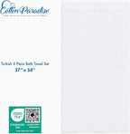 Cotton Paradise 4 Piece Turkish Bath Towels - Image 4