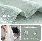Madison Park Turkish 100% Cotton 600Gsm Luxury Premium Thick Soft Absorbent - Image 5