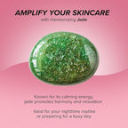 Skin Gym Jade Facial Roller & Gua Sha Tool Workout Set, Revitalizing Skincare - Image 4