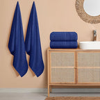 Belizzi Home 4 Pack Bath Towel Set 27x54, 100% Ring Spun Cotton, Ultra Soft - Image 3