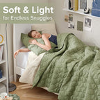 Comfort Spaces Twin Quilt Set Modern Reversible Ogee Coverlet Twin Bedding Set - Image 6