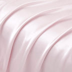 Satin Pillowcases with Zipper （20x36）, King Size Pillowcases Set of 2, Blush - Image 4
