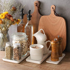 Gurygo 10" Bathroom Tray, Ceramic Vanity Trays - Image 7