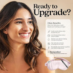 TheSleepGuard Pure Silk Sleep Mask Light Blocking Travel Essentials. Eye Masks - Image 4