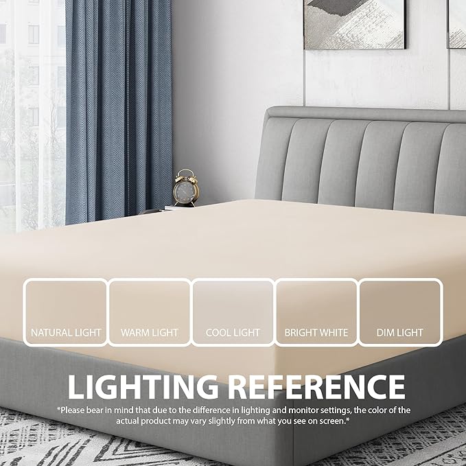 Cathay Home Queen Fitted Sheet - Image 5
