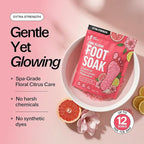 Pink Bloom Foot Soak with Pink Himalayan Salt & Grapefruit - Image 5