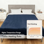 Heated Blanket Electric Blanket Queen Size 84''x90'' - Image 6