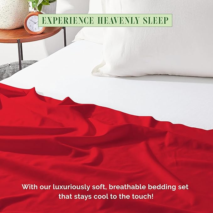 Elegant Comfort Premium Hotel Quality 1-Piece Flat Sheet, Luxury & Softest 1500 - Image 6