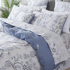 FADFAY Duvet Cover Set King/Cal King Floral Bedding Percale Cotton 600 TC - Image 8