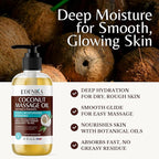 Edenika Botanicals Tropical Coconut Massage Oil - Image 2