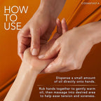 Natural Nourishing Citrus & Coconut Massage Oil- Smooth Glide, Non Greasy - Image 5