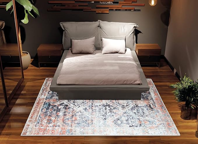 Bloom Rugs Washable Non-Slip 6' x 9' Rug - Image 8