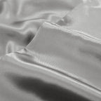 Aormenzy Satin Body Pillow Cover Set of 2, 20x54 Inches Silver Grey Case - Image 5
