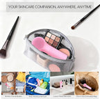 Silicone Facial Cleansing Brush, Portable Electric Face Scrubber - Image 4