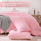 Smoofy Fluffy Queen Comforter Set 3 Pieces - Image 3