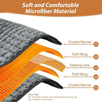 Electric Heating pad for Back Neck Shoulder Knee Arms Legs- Electric Heat Pads - Image 3